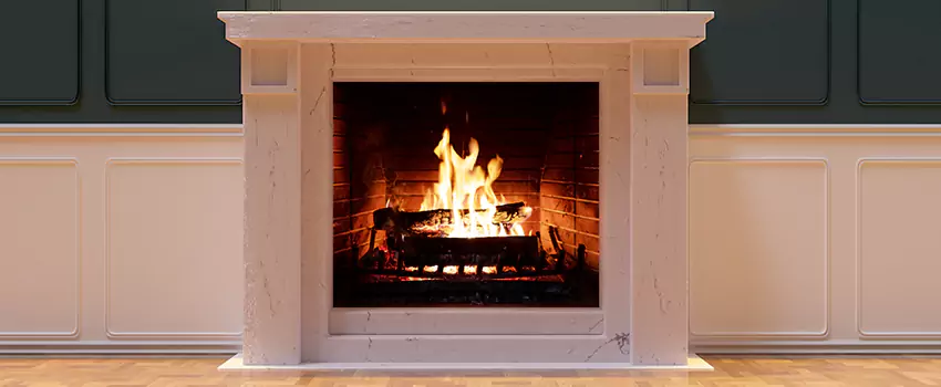 Decorative Electric Fireplace Installation in Port Angeles, Washington