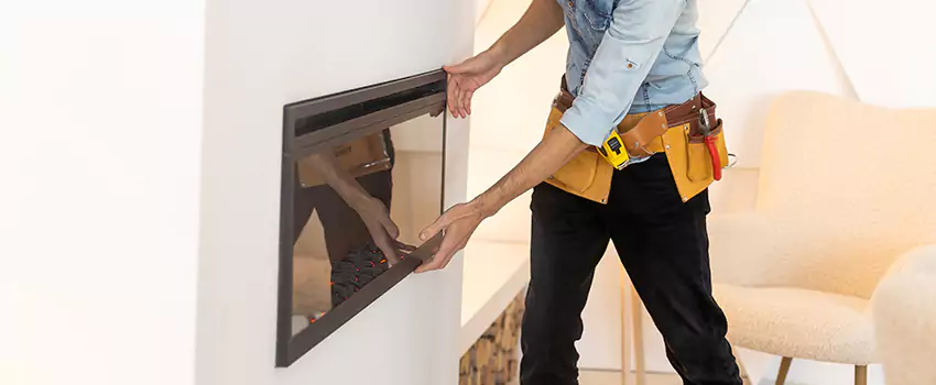 Metal Fireplace Installation in Port Angeles, Washington
