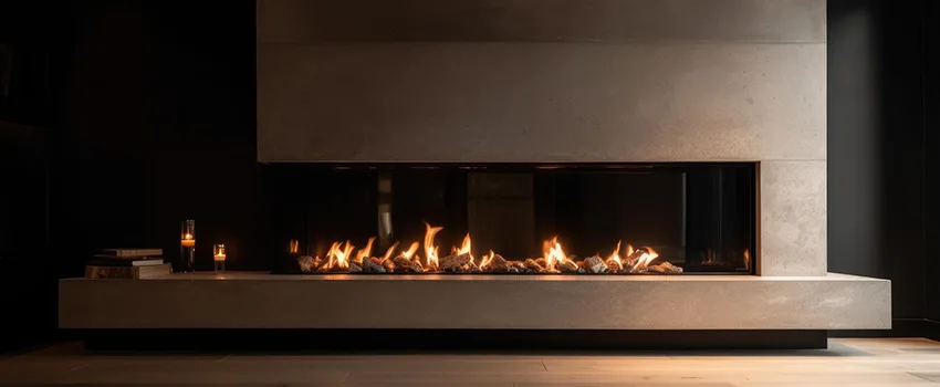 Gas Fireplace Ember Bed Design Services in Port Angeles, Washington