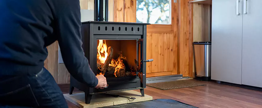 Open Hearth Wood Fireplace Installation in Port Angeles, WA