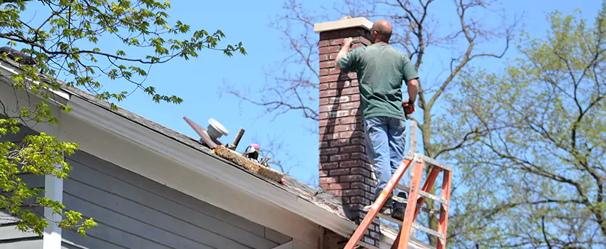 Vinyl and PVC Chimney Flashing Installation in Port Angeles, WA