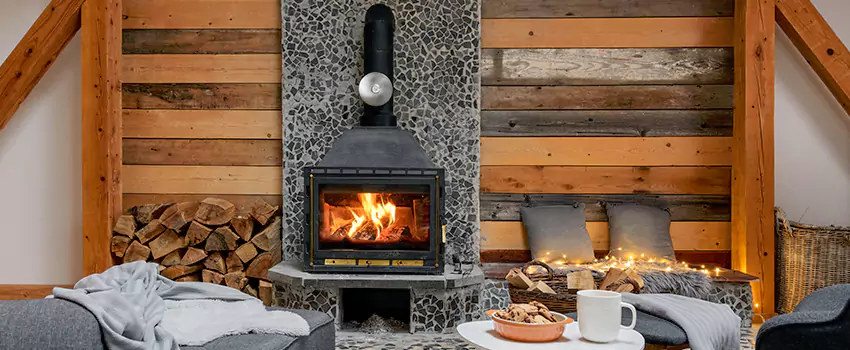 Thelin Hearth Products Direct Vent Gas Stove Fireplace Inspection in Port Angeles, Washington